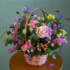 Flower basket Class 25th April