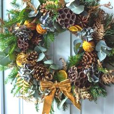 Sugar Spice winter wreath