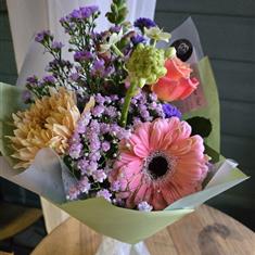 Petite hand tied bouquet